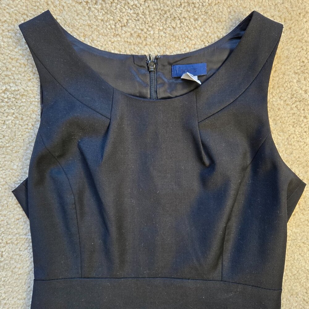 NWOT J. Crew 100% Wool Sheath Dress - Picture 4 of 13